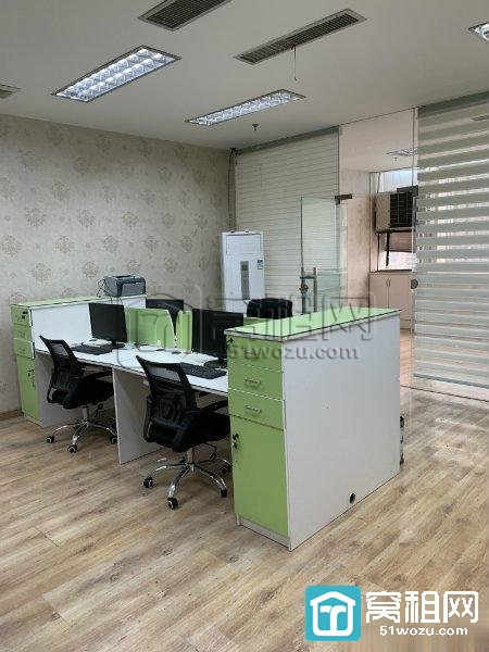 地铁一号线三江口江景办公室凌江名庭出租120平精装办公室(图3)