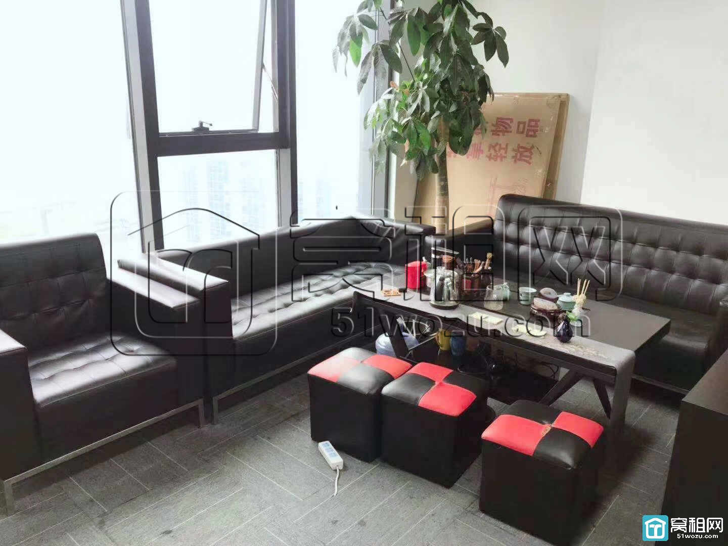 宁波下应和荣大厦125平米精装修带办公家具出租(图6)