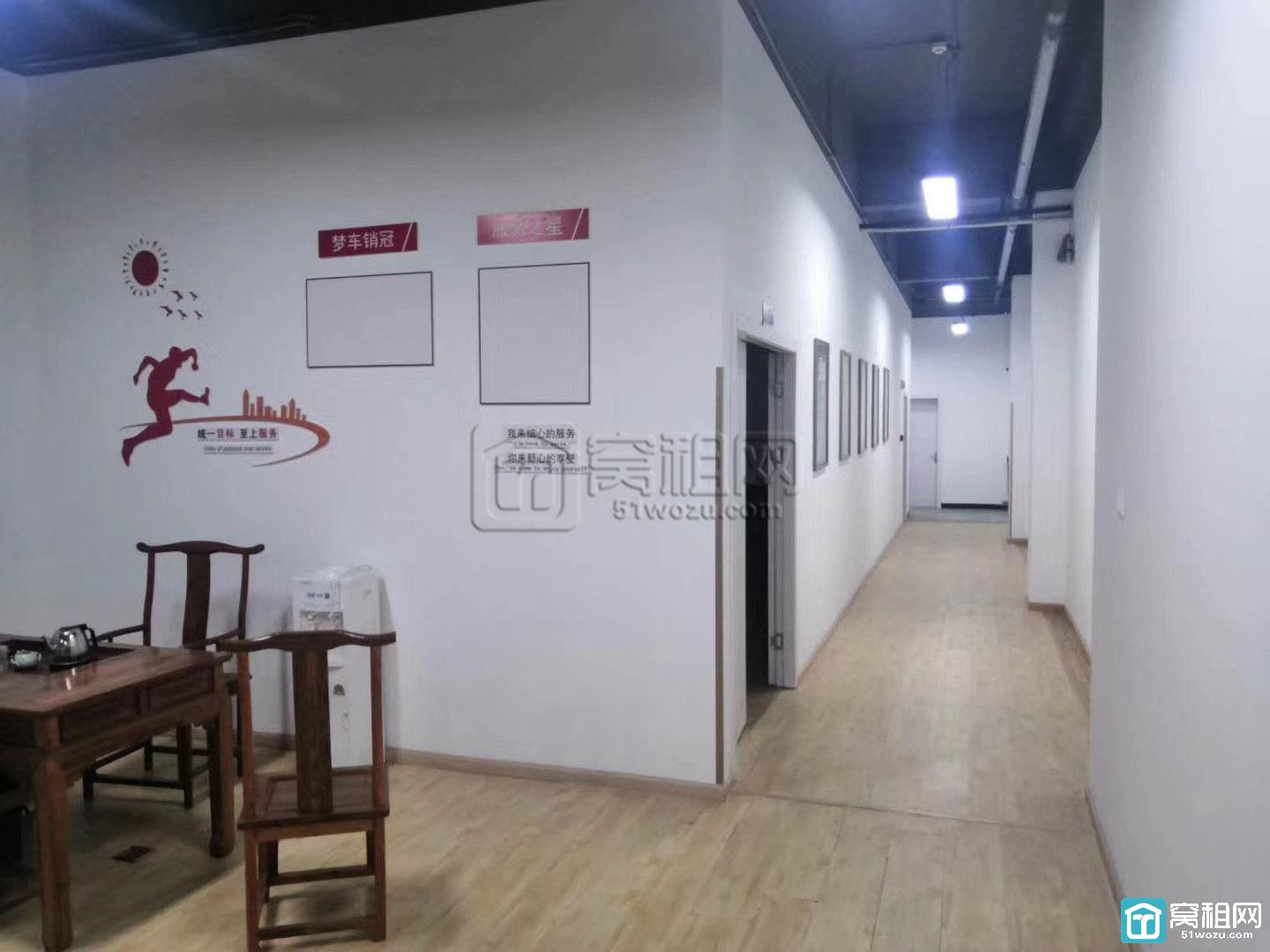 鄞州区下应厂房改造办公室1100平米精装修出租(图1)