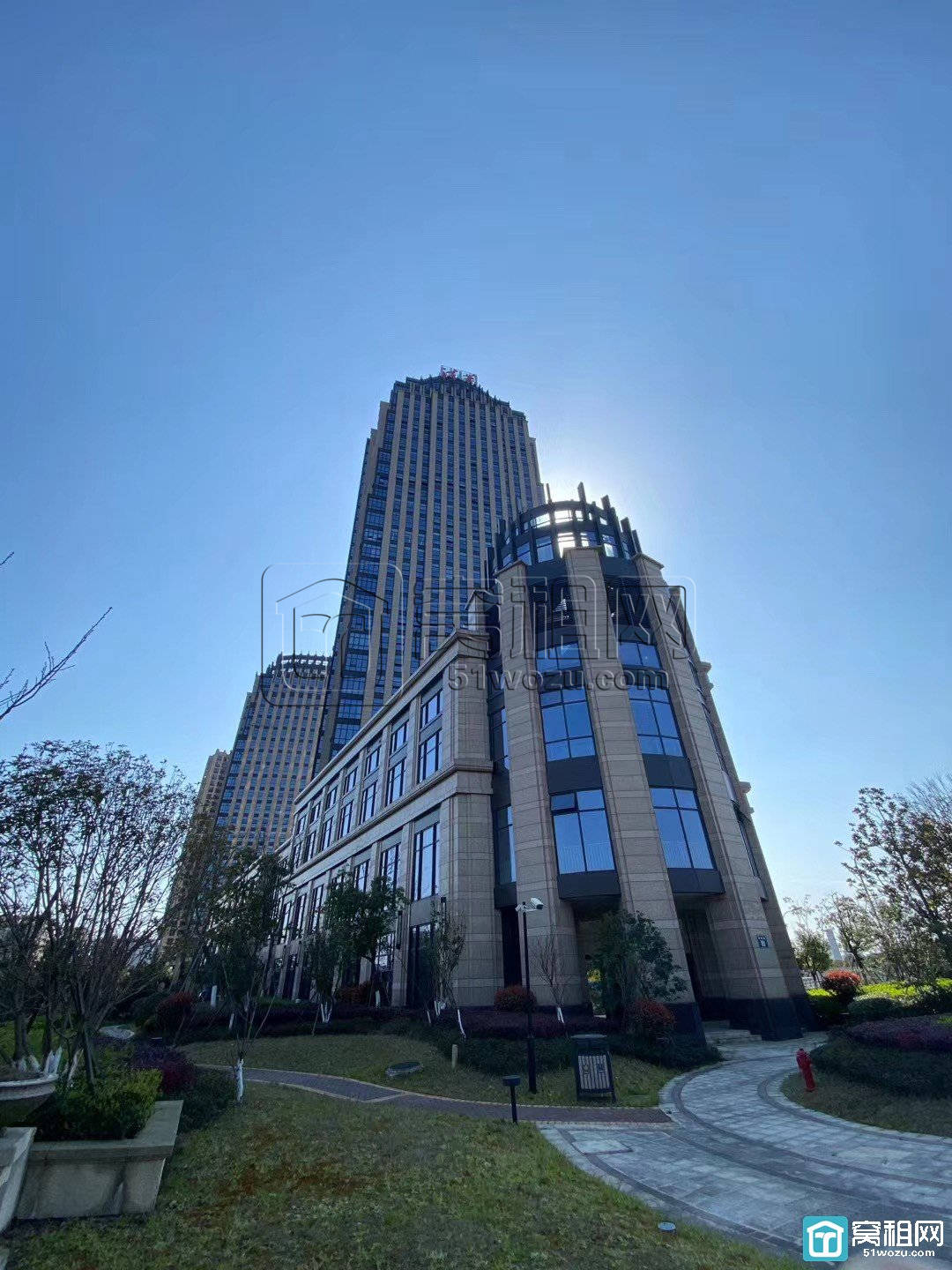 宁波清华科创园2号楼22层95平米办公室出租(图1)