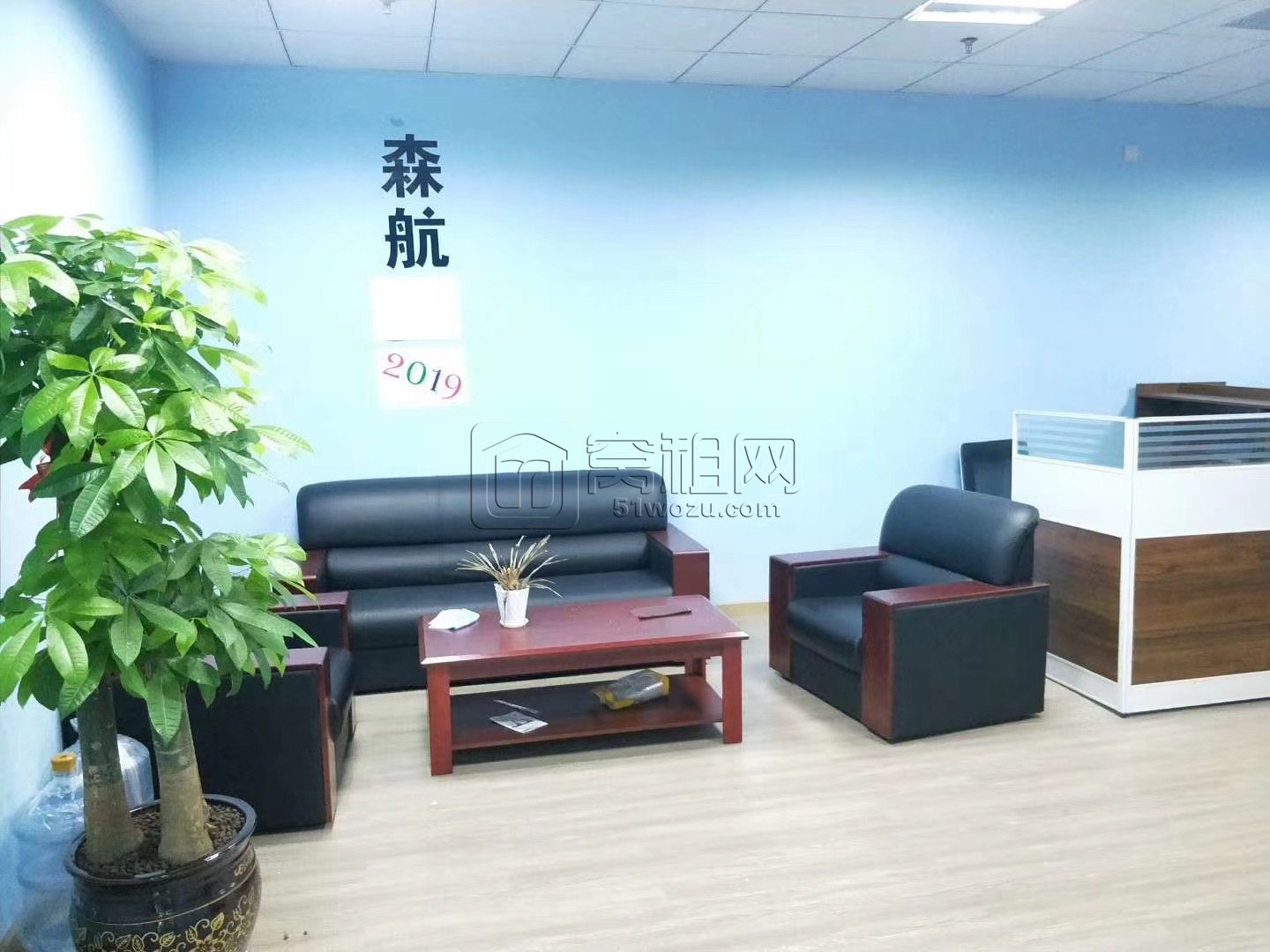 宁波荣安大厦72平 精装带家具出租 可以注册公司(图2)