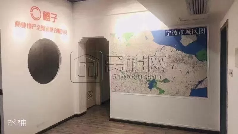 樱花公园地铁口包商大厦130平办公室出租3500元拎