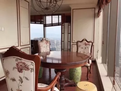 房东直租宁波商会高楼层半层640平办公室豪华装修