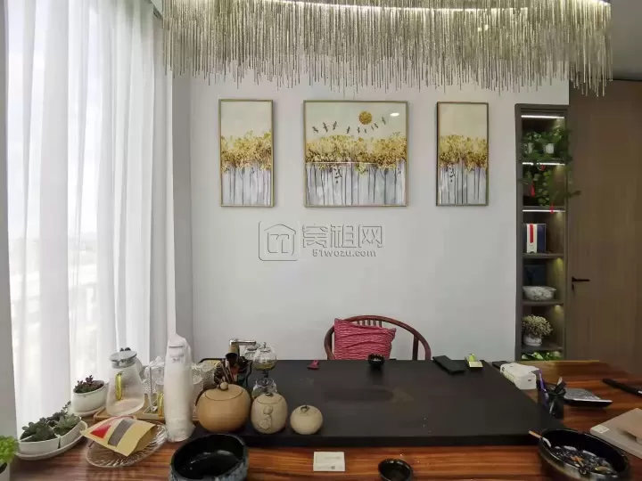 江北万科云谷中心出租238平自带形象墙隔间电子