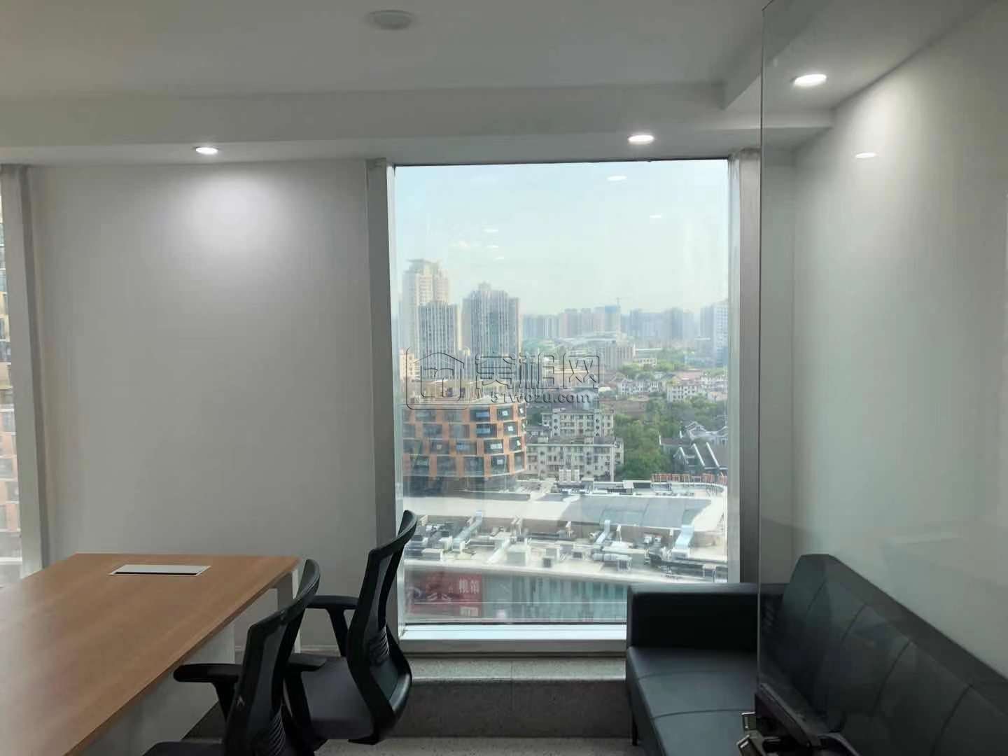 海曙区天一中国银行大厦120平米办公室精装修出(图4)