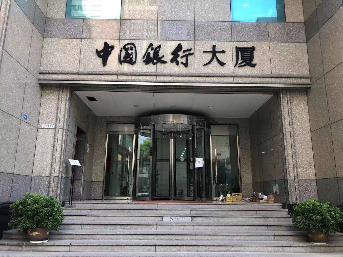 海曙区天一中国银行大厦120平米办公室精装修出(图3)