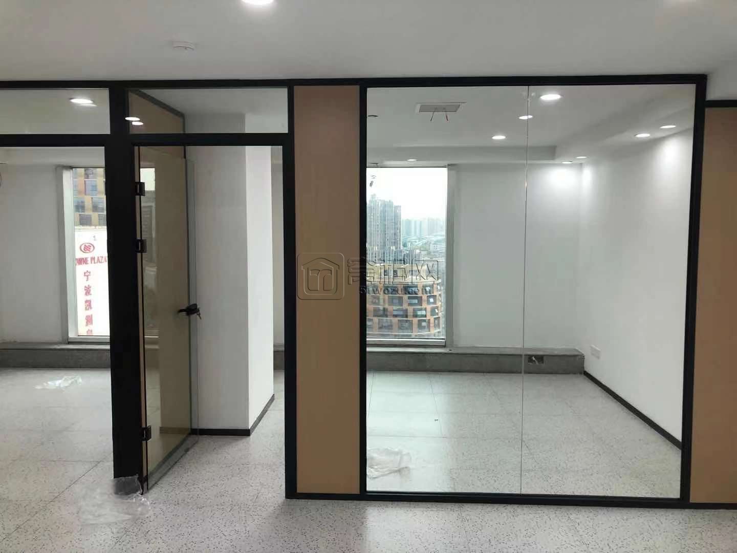 海曙区天一中国银行大厦120平米办公室精装修出(图8)