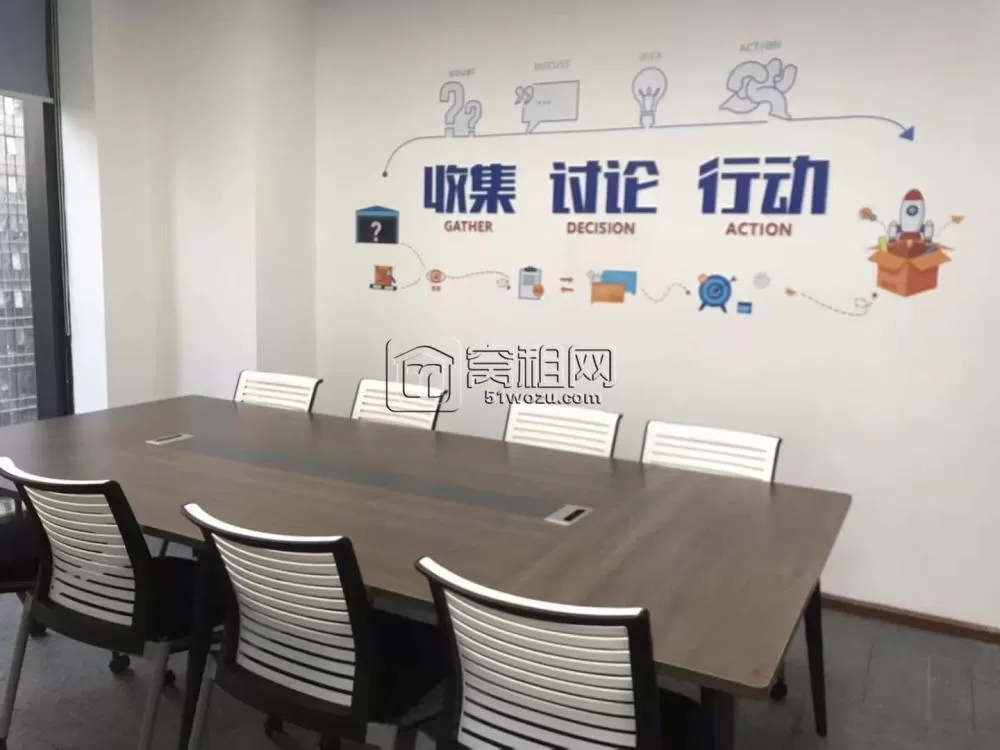 甬邦大厦电梯口325平出租东南朝向租金17800元/月