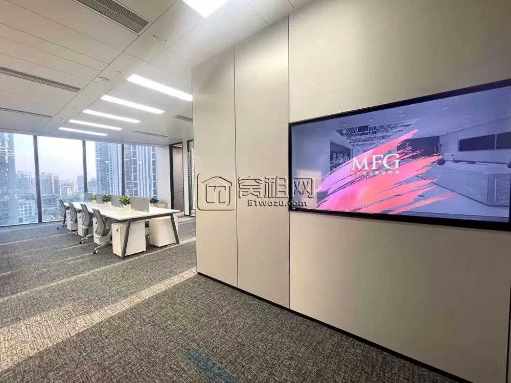 宁波5A写字楼新世界宁铸中心436平米精装修出租