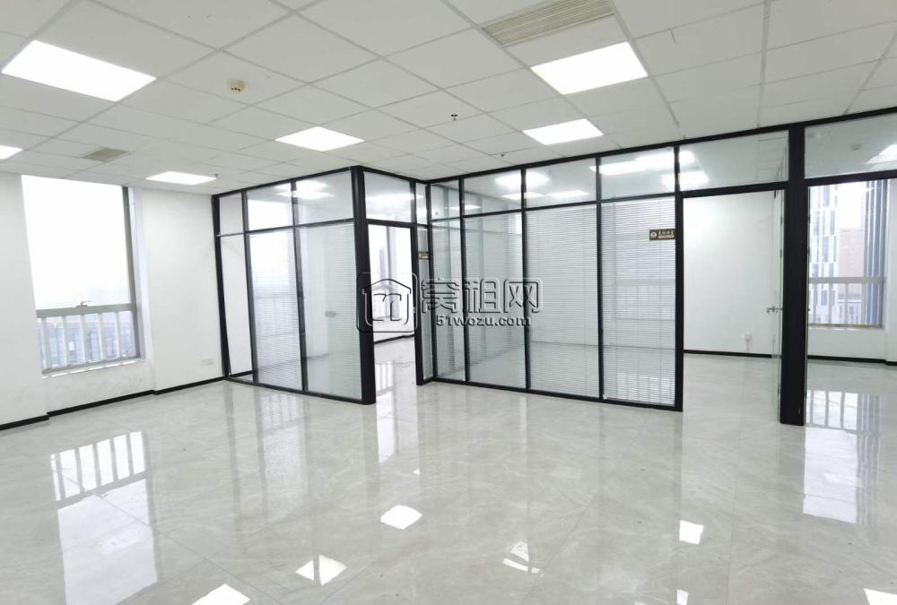 慧和大厦185平米出租室内4个隔间独立空调办公室(图2)