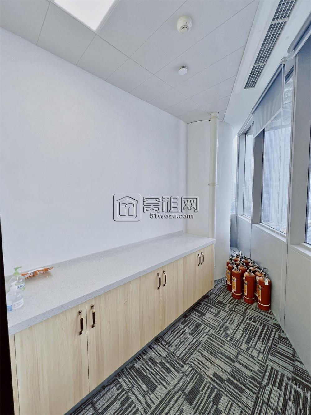 宁波来福士办公楼347平米出租精装修、正对电梯厅、楼层佳(图9)