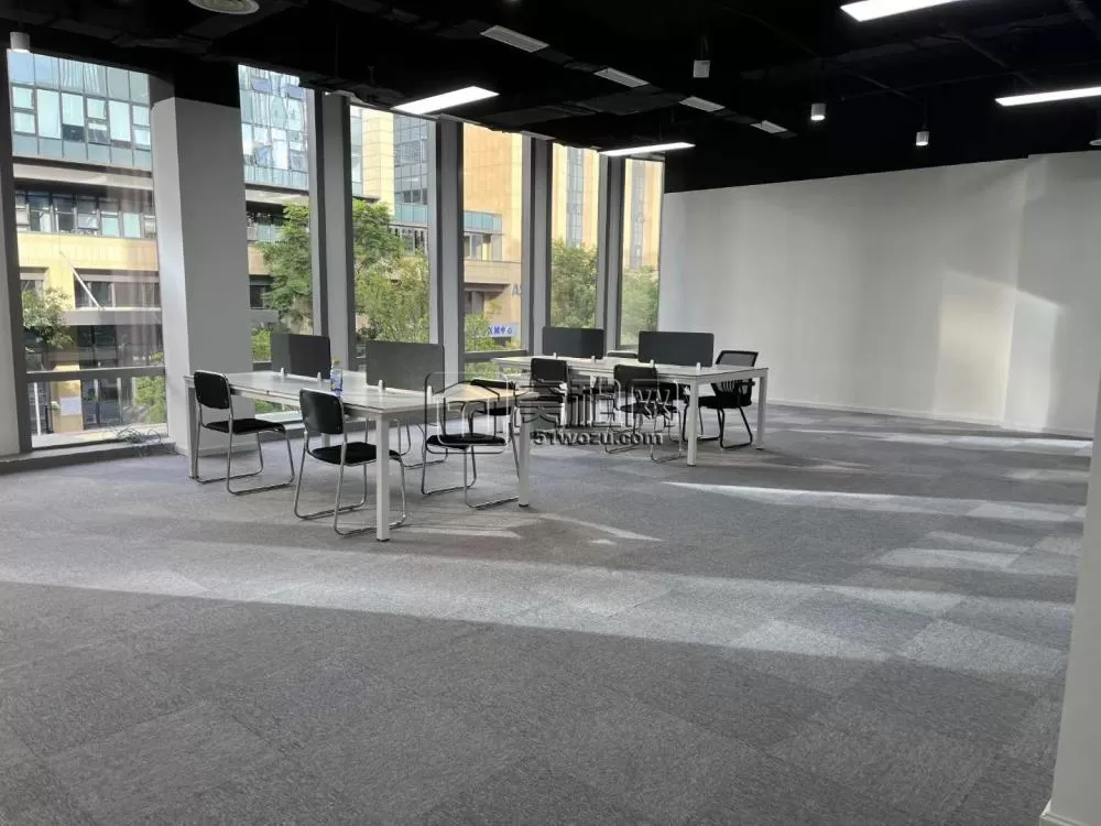 高新区智慧园，326平，精装配家具，拎包办公，全亮间，采光好