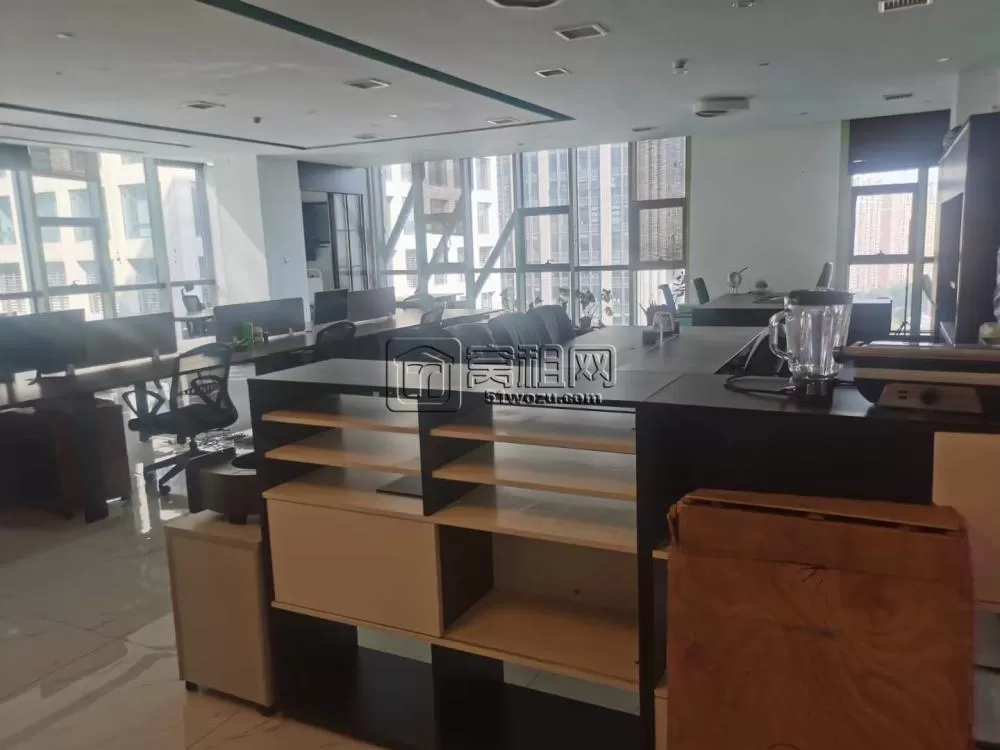 欧洲华商大厦202平方带全套办公家具，欧式装修的厨房！装修设计外贸公司首选