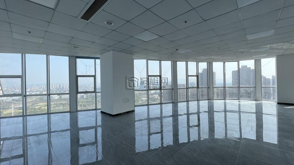 文体大厦高层朝南采光面积444平米，全新装修办公写字楼出租(图2)
