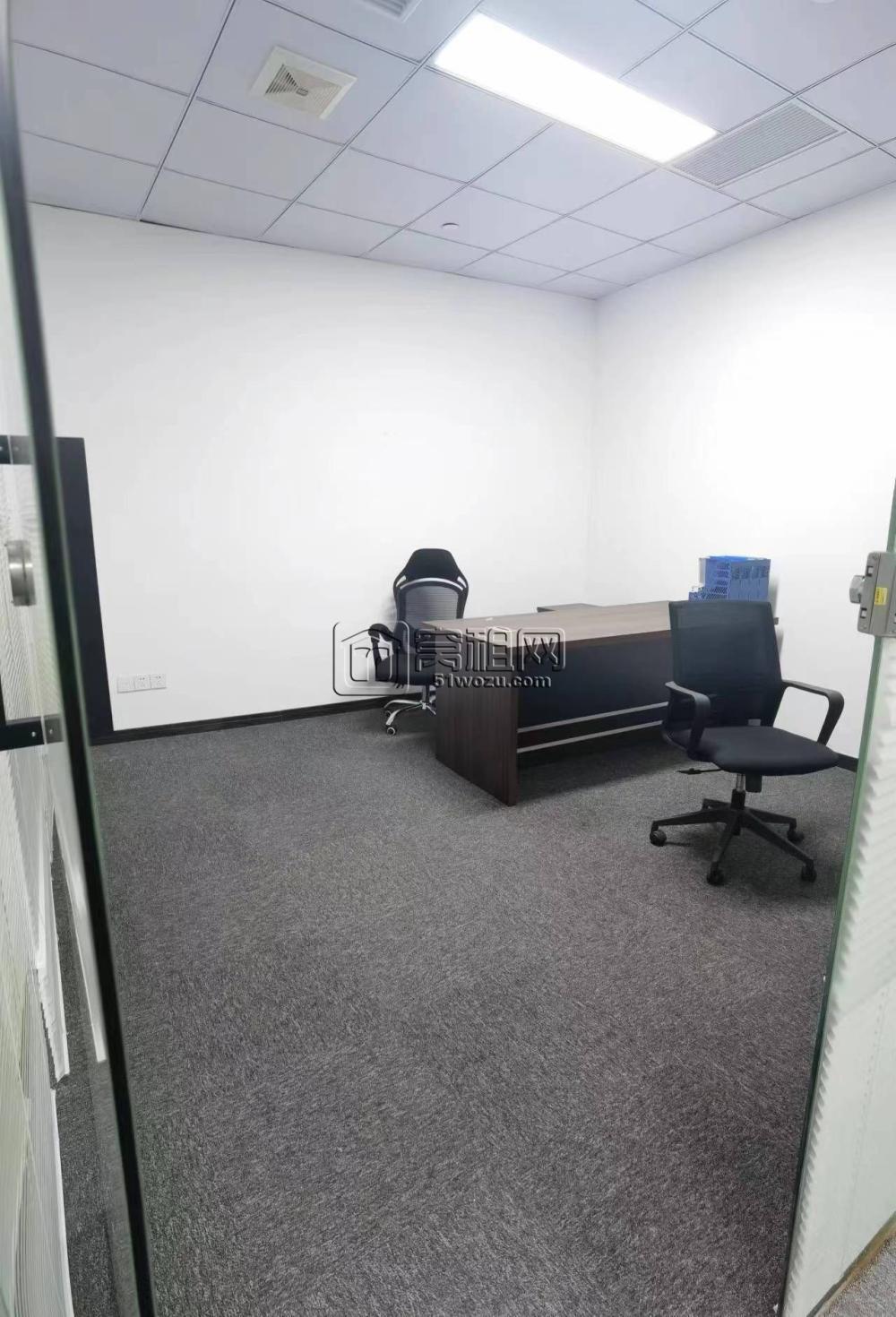 宁波江北万达附近创硅谷140平米办公室出租三个隔间(图5)