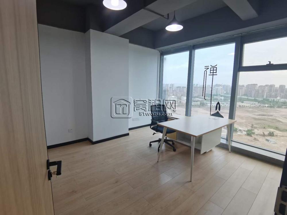 汇亚国际97平米办公室出租​5600每月2隔间，1大厅全套家具(图6)