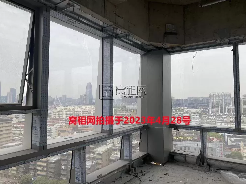 宁波三江口全新写字楼招鄞大厦出租750平米带空中花园