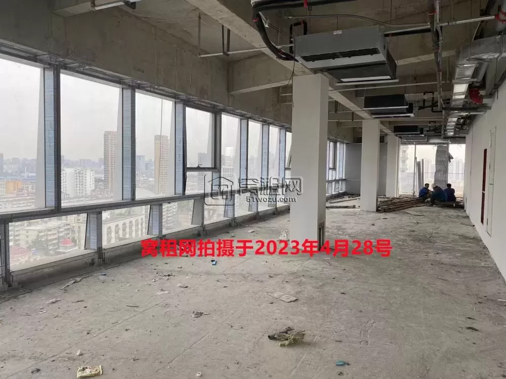 宁波三江口全新写字楼招鄞大厦出租750平米带空中花园