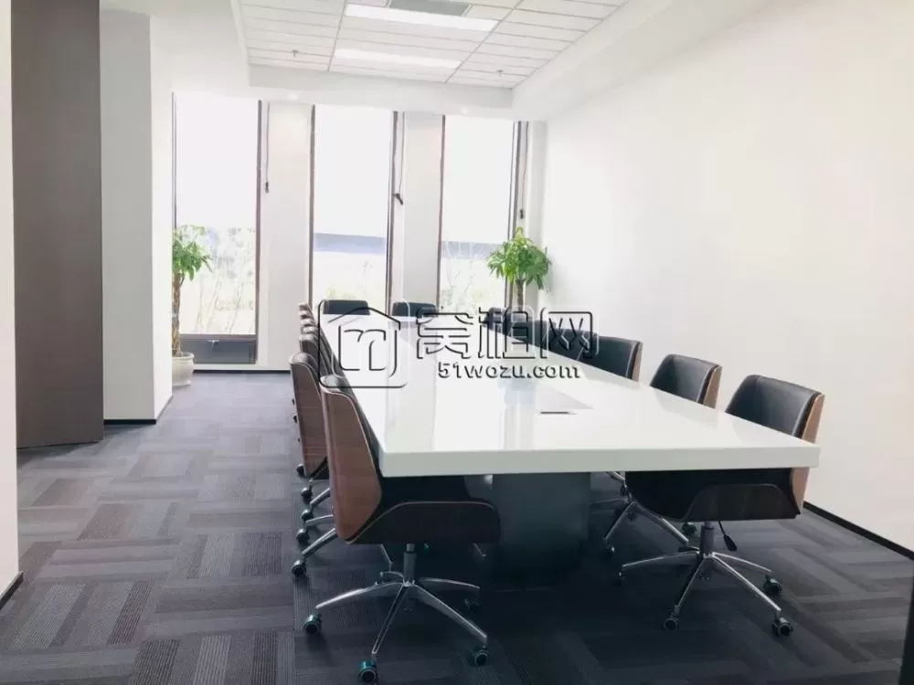 万科云谷中心面积238平米地毯工装风，全景落地窗，三隔间  自带形象墙，电子门禁