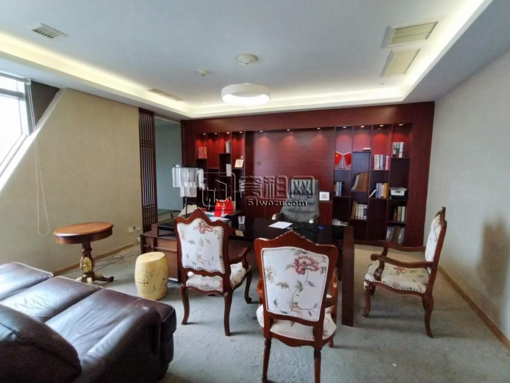 宁波商会国贸中心半层出租豪装带大部分家具(图2)