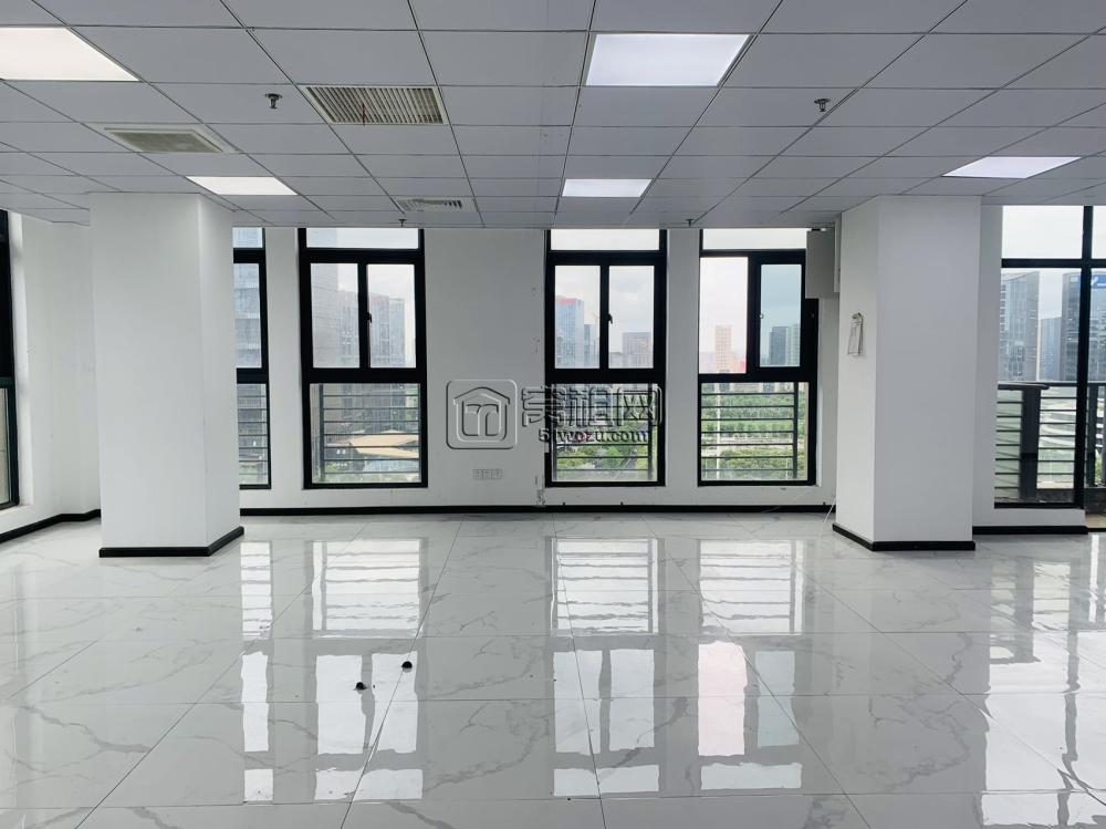 高新区翡翠湾13楼办公室出租独立空调、带水源阳台，双面采光(图2)