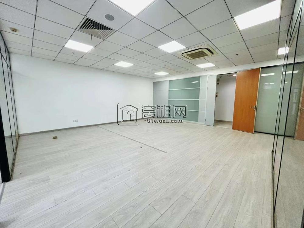 宁波中基大厦7楼办公室出租朝南，户型方正，三玻璃隔间(图2)