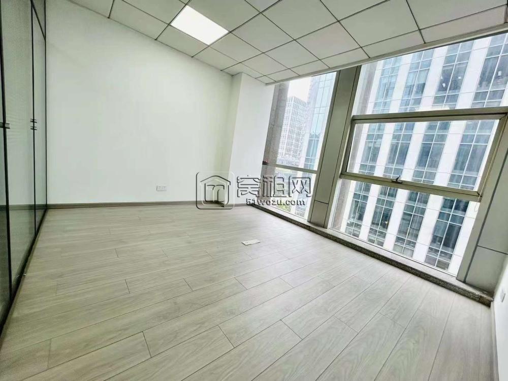 宁波中基大厦7楼办公室出租朝南，户型方正，三玻璃隔间(图4)