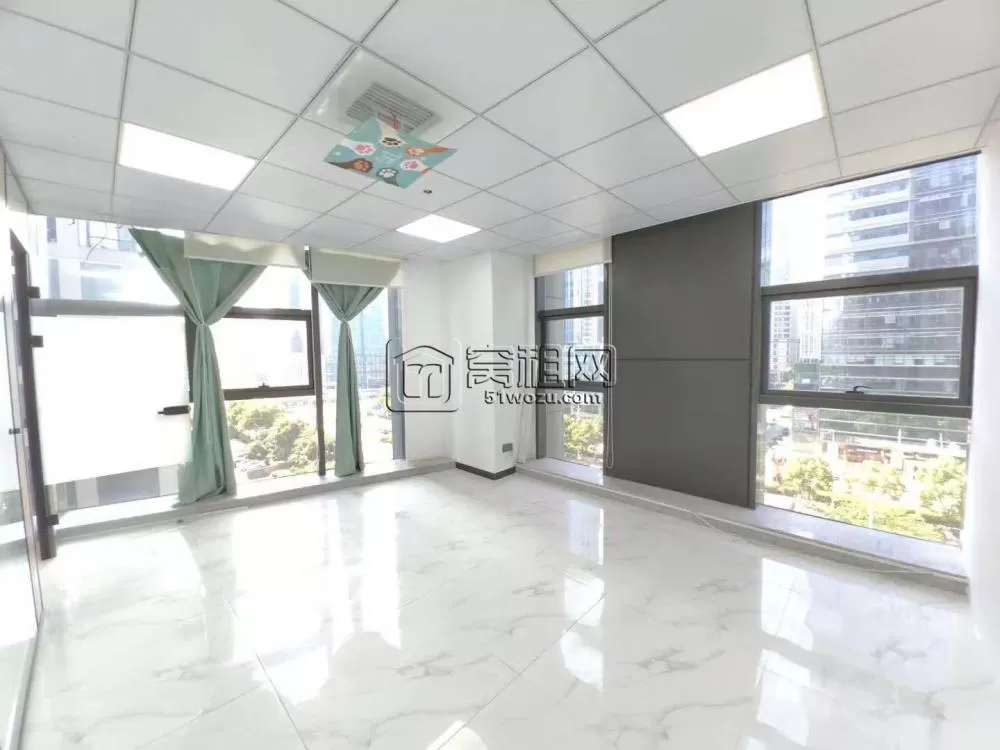 房东直租，泰康大厦，215平，双面采光，全套豪华家具定制