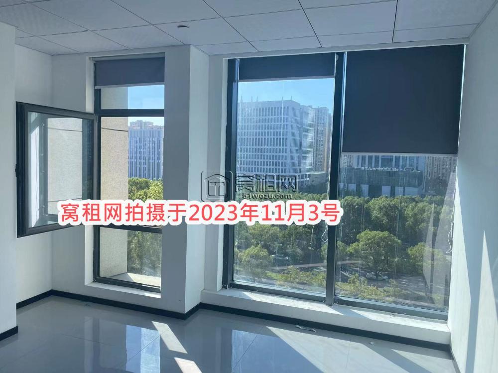 高新区通途路轿辰集团大厦80平米办公室精装修出租(图4)