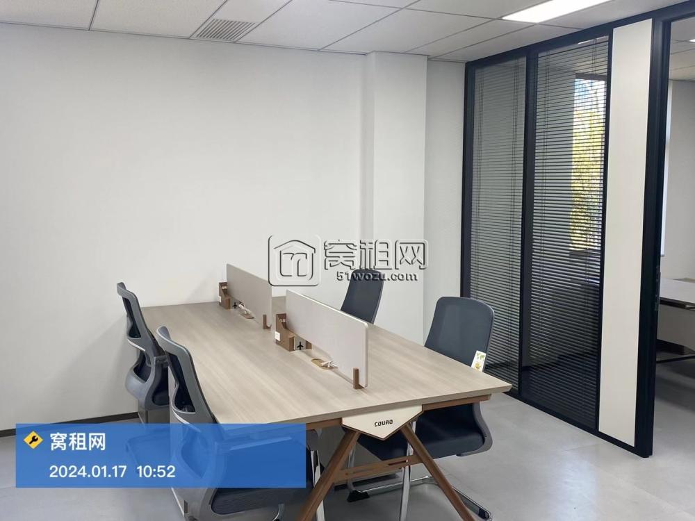 宁波柒里山野花园办公室出租98平米精装修带家具出租(图3)