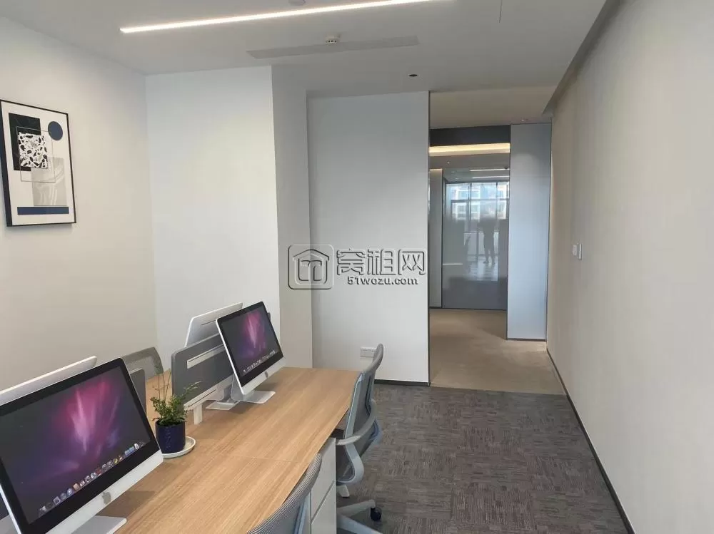 鄞州区科技小区对面宁波福康大厦写字楼76平米小面积办公室出租