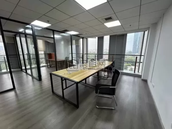 南部商务区附近地铁口鄞州商会大厦1000平米办公室出租带家具适合创