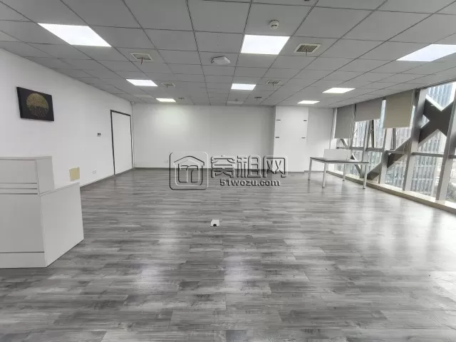 鄞州南部商务区二期核心地段宁波海运大厦300平办公室精装修出租东南财位