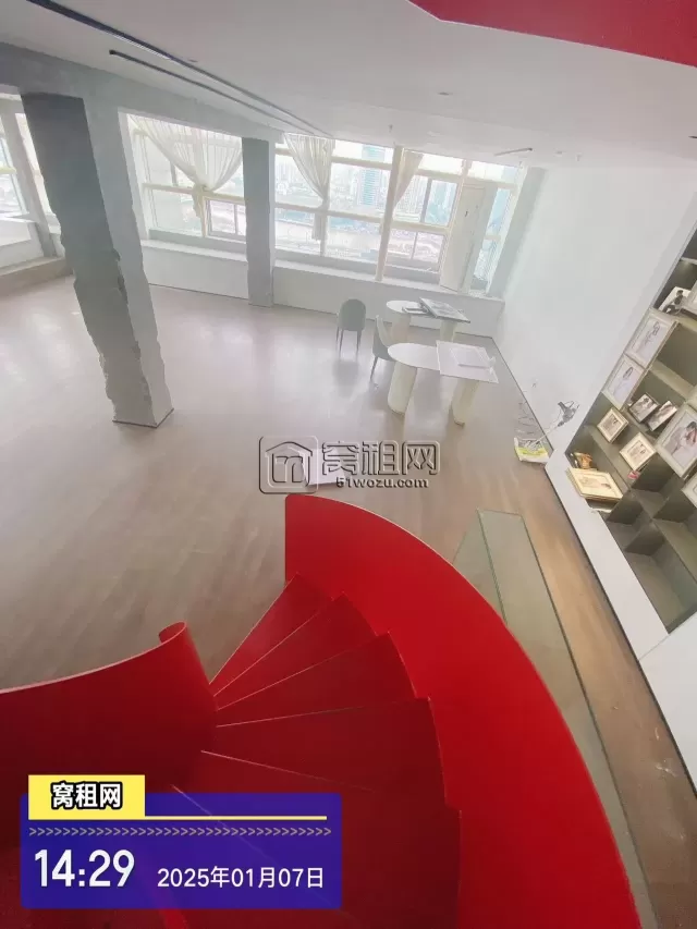 宁波维科大楼对面汇金大厦360平米复式高楼层办公室精装修出租