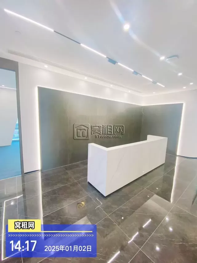 宁波东部新城5A高端写字楼国华金融中心415平招租