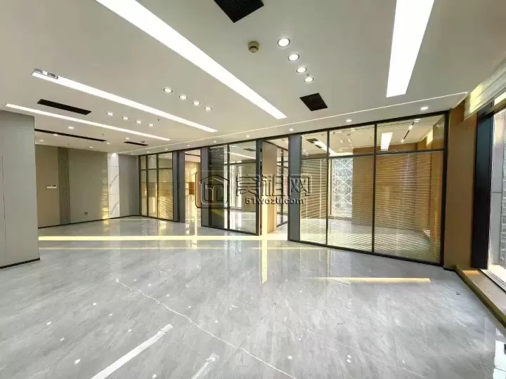 宁波市南部商务区甬邦大厦西南角，采光好全新装修195平出租