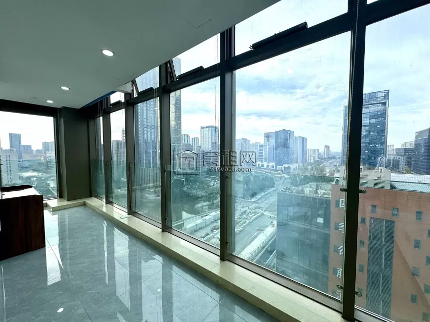 南部商务区帝标建筑宁波商会大厦210平西南带家具出租