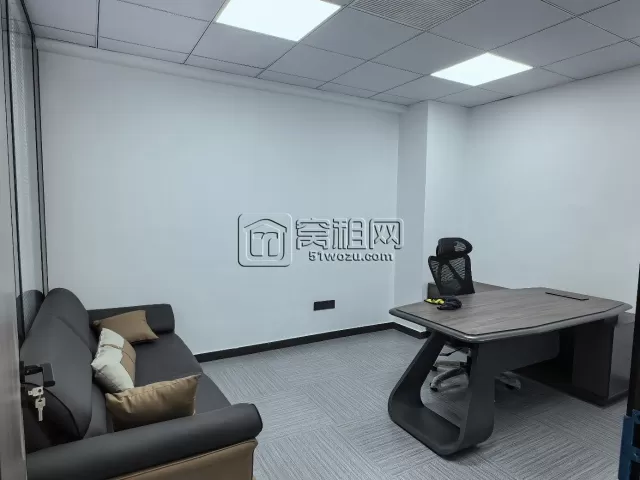 海曙天一汇金大厦127平两隔间带家具7700月租金