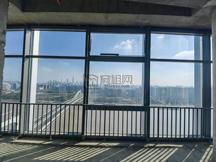 江北宝龙江景办公房 整层​通透无遮挡 ​全新大楼交付，70%+得房率
