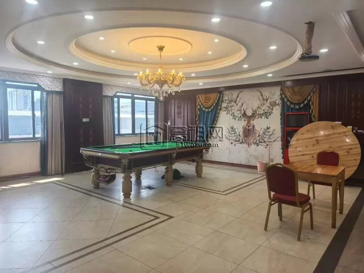 鄞州区下应亿天大厦会所出租660平，精装修，有餐厅适合棋牌室台球室招租