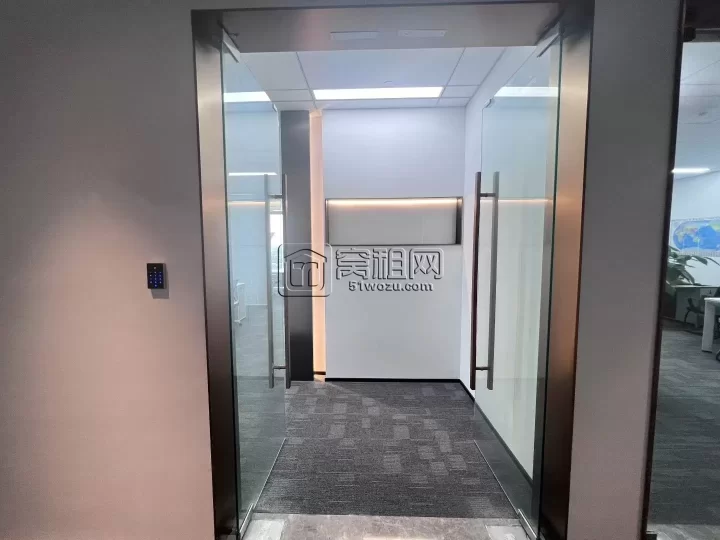 宁波奉化金茂广场大厦98平出租2隔间 满足6到10人办公