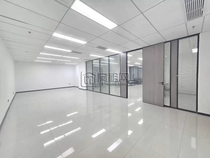 宁波鄞州万达广场附近慧和大厦325平方全新精装修带家具出租