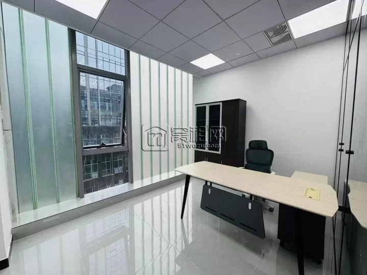 南部商务区利时商务大厦80平米办公室出租拎包入住带两个隔间带全套办公家具3500元一个月