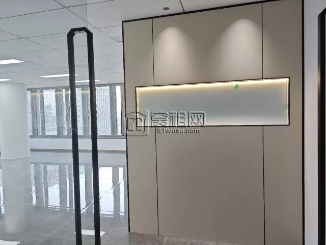 3号线南部商务区出口写字楼永强大厦126平全新装修东北双面采光出租