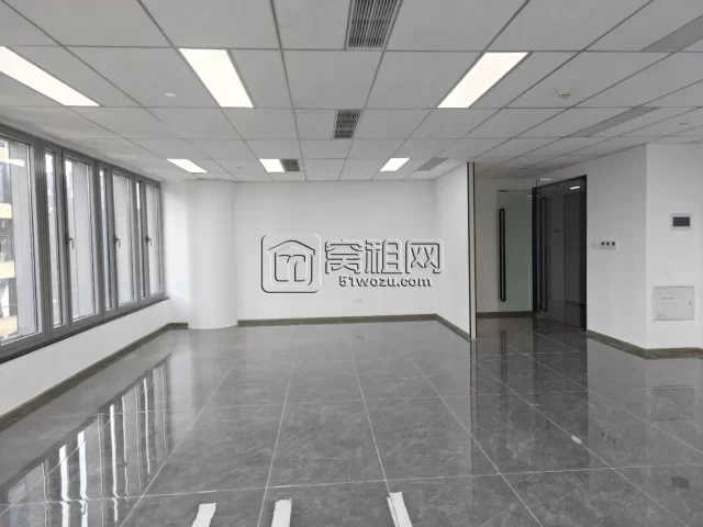 3号线南部商务区出口写字楼永强大厦126平全新装修东北双面采光出租