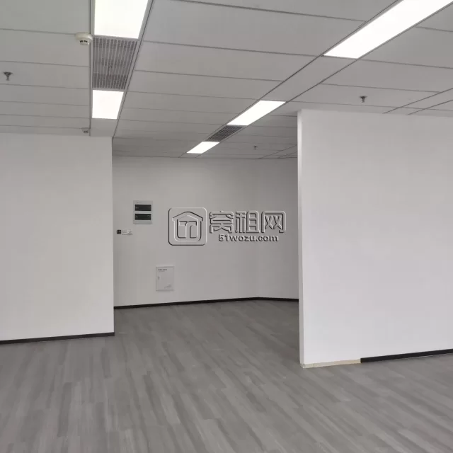 宁波南部商务区周边金东大厦115平朝北全景落地窗出租