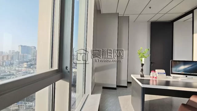 宁波站北广场写字楼星悦中心 78m²小面积带家具，拎包入住，1 隔间特价租 3999/月