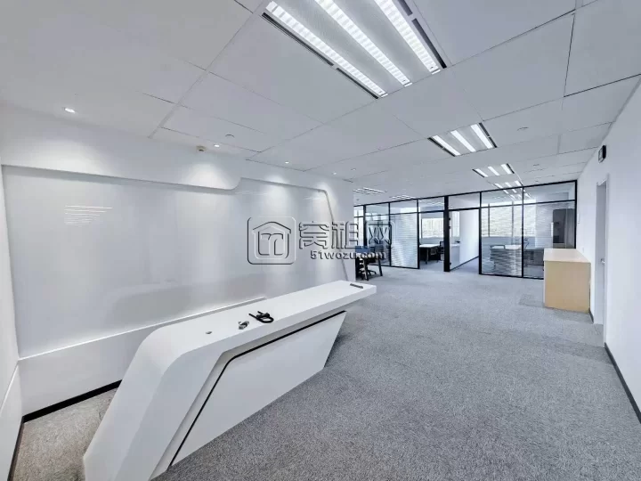 宁波来福士200㎡写字楼精装修，欢迎优质企业看房选址