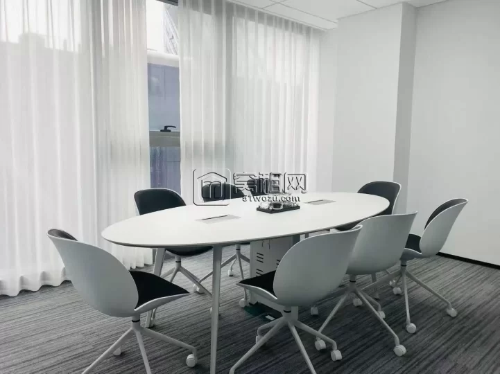 宁波新城国际300平米精装修朝南办公室出租