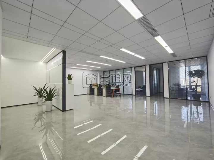 宁波研发园大厦电梯口，面积240，精装修带家具出租